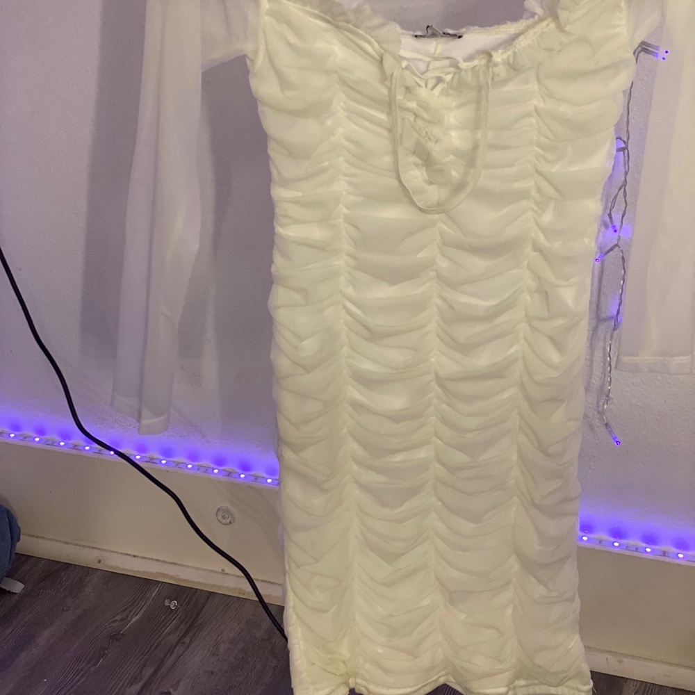 White dress